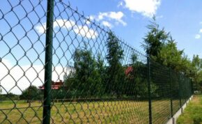 Эконом забор из сетки-рабицы